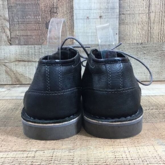 Kenneth Cole Reaction Black Leather Chukka Boot Mens 9M Lace Up Shoes - Picture 6 of 12